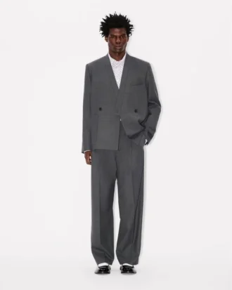 Kenzo Weave’ Kimonojacka i ulljacquard med justerad passform