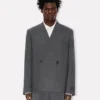 Kenzo Weave’ Kimonojacka i ulljacquard med justerad passform
