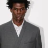 Kenzo Weave’ Kimonojacka i ulljacquard med justerad passform