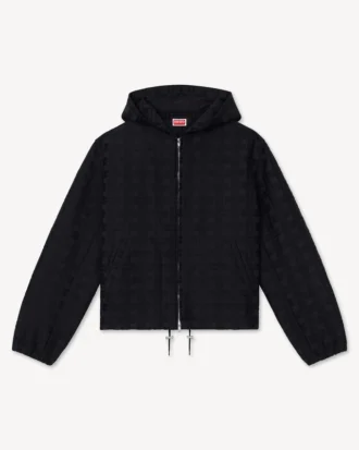 Kenzo Weave’ överskjorta med huva i bomullsjacquard