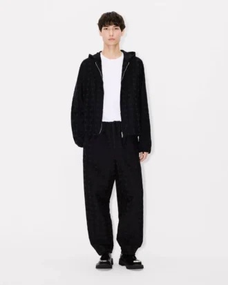 Kenzo Weave’ överskjorta med huva i bomullsjacquard