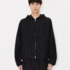 Kenzo Weave’ överskjorta med huva i bomullsjacquard