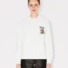 Kenzo Wild Tiger-broderad hoodie i bomull Kenzo Wild Tiger-broderad hoodie i bomull