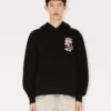 Kenzo Wild Tiger-broderad hoodie i bomull Kenzo Wild Tiger-broderad hoodie i bomull