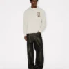 Kenzo Wild Tiger-broderad hoodie i bomull Kenzo Wild Tiger-broderad hoodie i bomull
