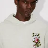 Kenzo Wild Tiger-broderad hoodie i bomull Kenzo Wild Tiger-broderad hoodie i bomull