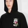 Kenzo Wild Tiger-broderad hoodie i bomull Kenzo Wild Tiger-broderad hoodie i bomull