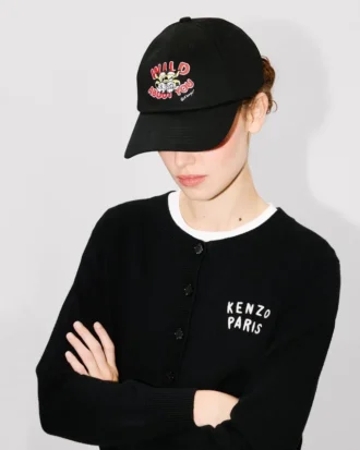 Kenzo Wild Tiger’ broderad keps i bomull Kenzo Wild Tiger’ broderad keps i bomull