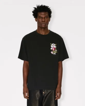 Kenzo Wild Tiger’ broderad oversized-T-shirt i bomull