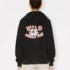 Kenzo Wild Tiger’ hoodie med dragkedja i bomull Kenzo Wild Tiger’ hoodie med dragkedja i bomull