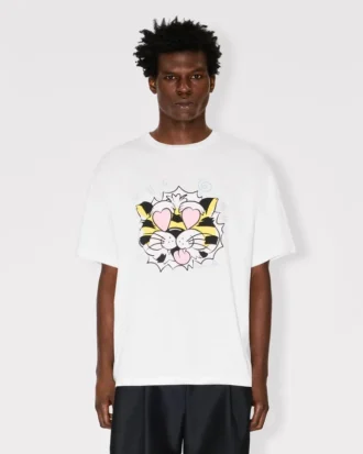 Kenzo Wild Tiger’ Oversized T-shirt i bomull
