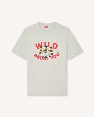 Kenzo Wild Tiger T-shirt i bomull Kenzo Wild Tiger T-shirt i bomull