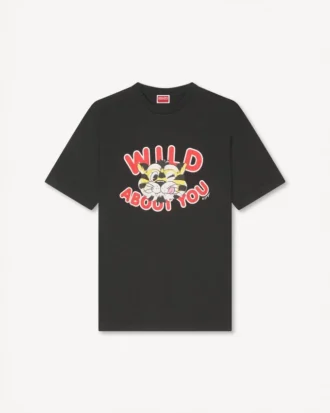 Kenzo Wild Tiger T-shirt i bomull Kenzo Wild Tiger T-shirt i bomull