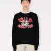 ”Kenzo Wild Tiger”-tröja i ull och bomull ”Kenzo Wild Tiger”-tröja i ull och bomull
