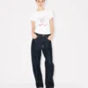 Kenzo Winter Holidays boyfriend-jeans i japanskt denim
