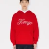 Kenzo Winter Holidays broderad hoodie i bomull och ull