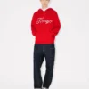 Kenzo Winter Holidays broderad hoodie i bomull och ull