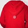 Kenzo Winter Holidays broderad hoodie i bomull och ull