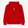Kenzo Winter Holidays broderad hoodie i bomull och ull