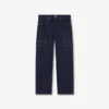 Kenzo Winter Holidays Cargo Monkey Fit-jeans i japanskt denim Kenzo Winter Holidays Cargo Monkey Fit-jeans i japanskt denim