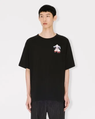Kenzo Winter Holidays’ Oversized T-shirt i bomull