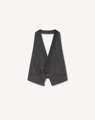 Kenzo Winter Holidays rygglös väst i kimono-stil