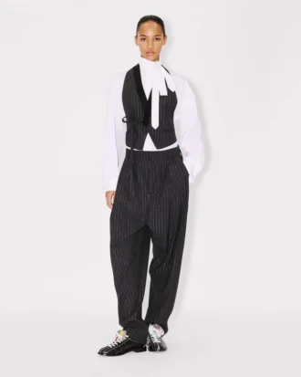 Kenzo Winter Holidays’ plisserade byxor