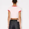 Kenzo Words kort T-shirt i bomull Kenzo Words kort T-shirt i bomull