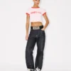 Kenzo Words kort T-shirt i bomull Kenzo Words kort T-shirt i bomull