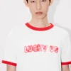 Kenzo Words’ Slim T-shirt i bomull Kenzo Words’ Slim T-shirt i bomull