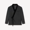 Kimono-blazer i nyull