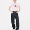 Kort topp ”Kenzo Cartoon” i mjuk bomull Kort topp ”Kenzo Cartoon” i mjuk bomull