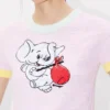 Kort topp ”Kenzo Cartoon” i mjuk bomull Kort topp ”Kenzo Cartoon” i mjuk bomull