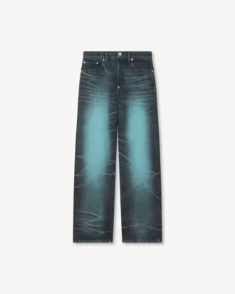 Lågmidjade boyfriend-jeans i japansk denim