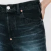 Lågmidjade boyfriend-jeans i japansk denim