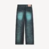 Lågmidjade boyfriend-jeans i japansk denim