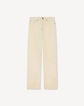Lågmidjade jeans i japansk denim