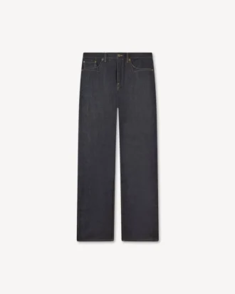 Lågmidjade jeans i japansk denim