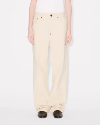 Lågmidjade jeans i japansk denim