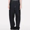 Lågmidjade jeans i japansk denim