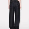 Lågmidjade jeans i japansk denim