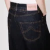 Lågmidjade jeans i japansk denim