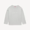 Långärmad T-shirt i bomull med broderat ”Kenzo Signature” Långärmad T-shirt i bomull med broderat ”Kenzo Signature”