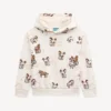 ”Lunar New Year” Oversized-hoodie i frotté
