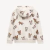 ”Lunar New Year” Oversized-hoodie i frotté