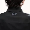Overskjorta i bomull med ”Kenzo Signature”-signatur