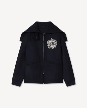 Peacoat från Kenzo Badges i blandad ull