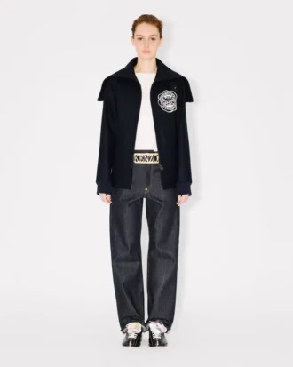 Peacoat från Kenzo Badges i blandad ull