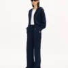 Raka byxor ”Kenzo Signature” i bomull och ull