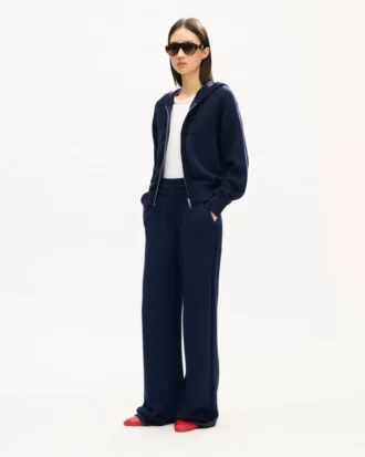 Raka byxor ”Kenzo Signature” i bomull och ull